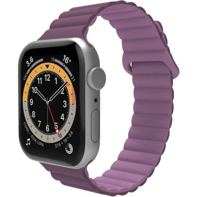 Celly - Armband till Apple Watch 42/44/45mm Magnetiskt Lila - A13172