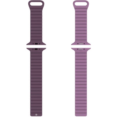 Celly - Armband till Apple Watch 42/44/45mm Magnetiskt Lila - A13172