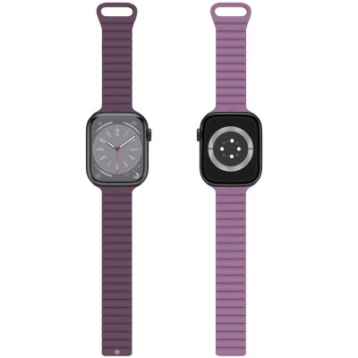 Celly - Armband till Apple Watch 42/44/45mm Magnetiskt Lila - A13172