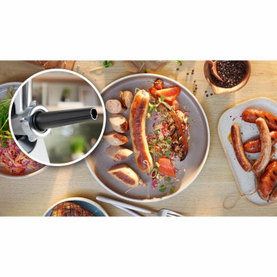 Bosch - Köttkvarn  MFWS420W  1300W Rostfri Kvarn - A14054