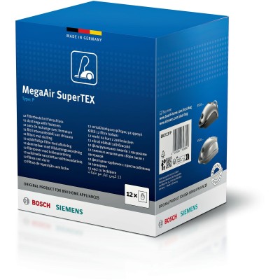 Bosch - BBZ123FP - Dammsugarpåse, Type P XXL Pack