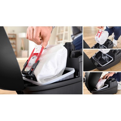 Bosch - BGB41BA1 - Serie 4, Dammsugare med påse, Svart