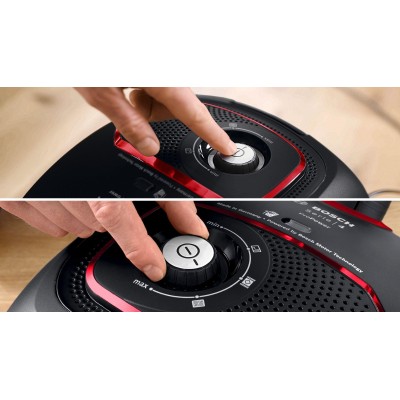 Bosch - BGB41POW1 - Serie 4, Dammsugare med påse, ProPower, Svart