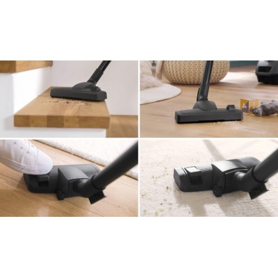 Bosch - BGB41RD3H - Serie 4, Dammsugare med påse, Röd