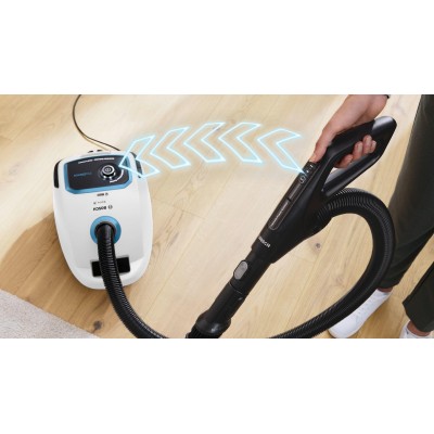 Bosch - BGB6SIL1 - Serie 6, Dammsugare med påse, ProSilence, Vit