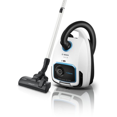 Bosch - BGB6SIL1 - Serie 6, Dammsugare med påse, ProSilence, Vit