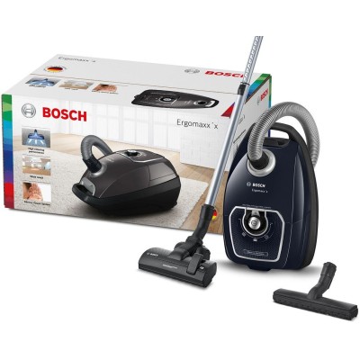 Bosch - BGB7X420 - Dammsugare med påse, Ergomaxx'x, Blå