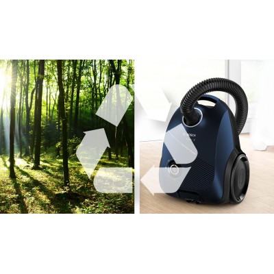 Bosch - BGBS2BU1T - Serie 2, Dammsugare med påse, Blå