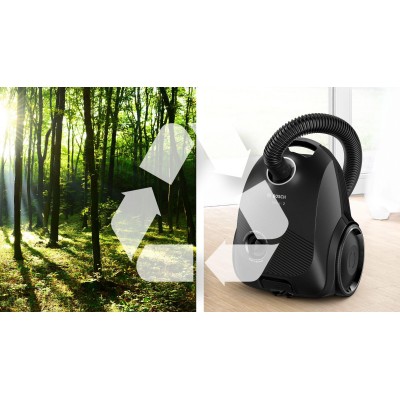 Bosch - BGBS2LB1 - Serie 2, Dammsugare med påse, Svart