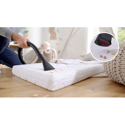 Bosch - BGD41HYG - Serie 4, Dammsugare med påse, ProHygienic, Vit