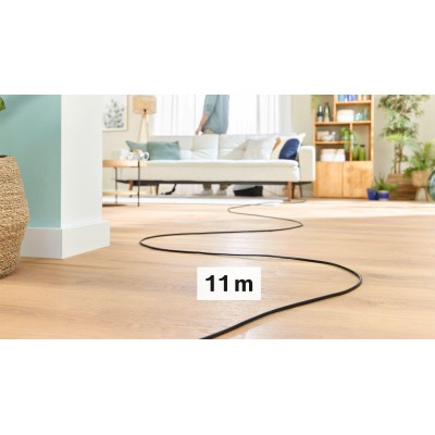 Bosch - BGD41HYG - Serie 4, Dammsugare med påse, ProHygienic, Vit