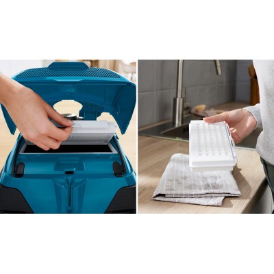 Bosch - BGL7EXCL - Dammsugare med påse, Ergomaxx'x, Blå