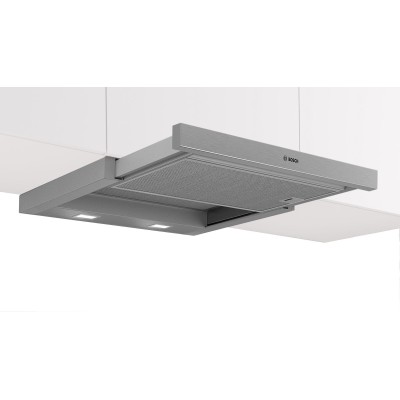 Bosch - DFL064A52 - Serie 4, Utdragbar köksfläkt, 60 cm, Silver metallic