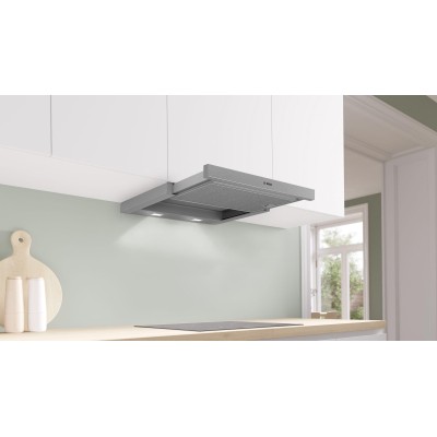 Bosch - DFM064A53 - Serie 4, Utdragbar köksfläkt, 60 cm, Silver metallic