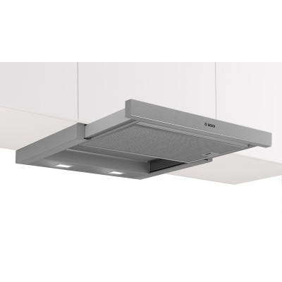 Bosch - DFS067A51 - Serie 4, Utdragbar köksfläkt, 60 cm, Silver metallic