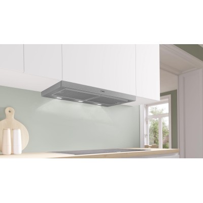 Bosch - DFS097A51 - Serie 4, Utdragbar köksfläkt, 90 cm, Silver metallic