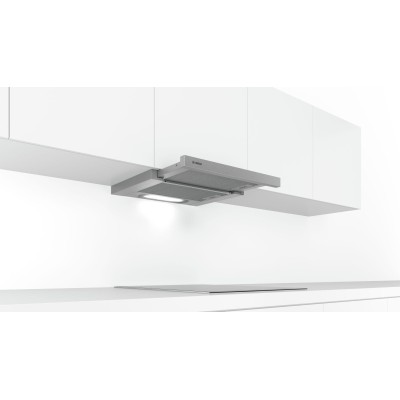 Bosch - DFT63AC50 - Serie 4, Utdragbar köksfläkt, 60 cm, Silver