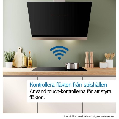 Bosch - DRC97AQ50 - Serie 6, Takfläkt, 90 cm, Rostfritt stål