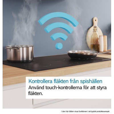 Bosch - DRC97AQ50 - Serie 6, Takfläkt, 90 cm, Rostfritt stål