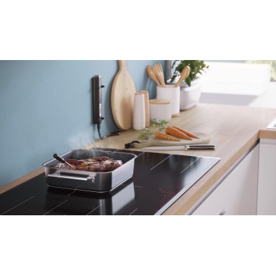 Bosch - HEZ32WA00 - Trådlös stektermometer, 150 x 19 x 52 mm, ädelstål, Diskmaskinssäker, Lämplig för ugnsvagn