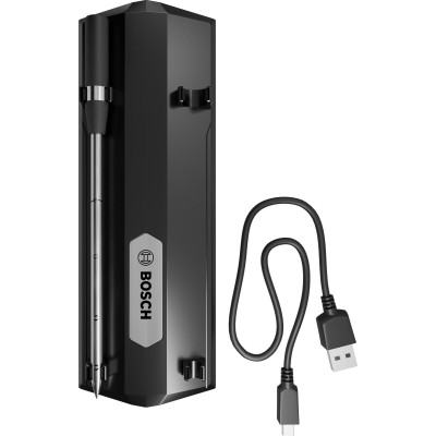 Bosch - HEZ32WA00 - Trådlös stektermometer, 150 x 19 x 52 mm, ädelstål, Diskmaskinssäker, Lämplig för ugnsvagn