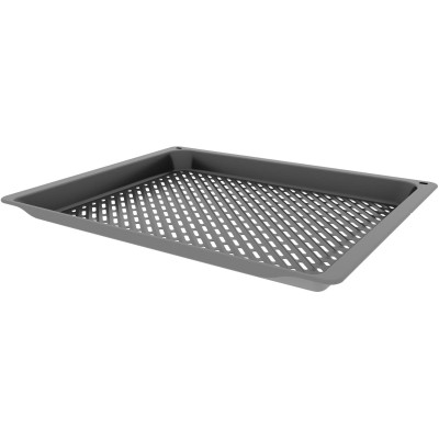Bosch - HEZ629070 - Air Fry & Grill plåt, 34 x 455 x 375 mm, Diskmaskinssäker