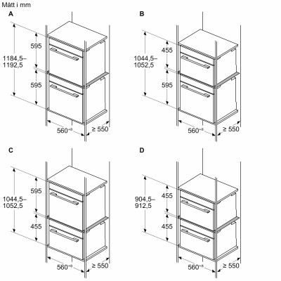 Bosch - HEZ6BMA00 - mellanskiva, 12 x 511 x 555 mm