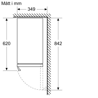Bosch - KUW20VHF0 - Serie 6, Inbyggd vinkyl, 81.8 x 29.8 cm
