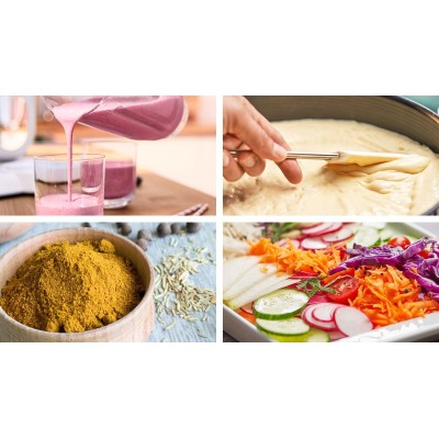 Bosch - MCM3501M - Matberedare, MultiTalent 3, 800 W, Svart, borstad rostfritt stål