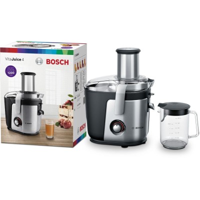 Bosch - MES4010 - Råsaftcentrifug, VitaJuice 4, 1200 W, Silver, svart