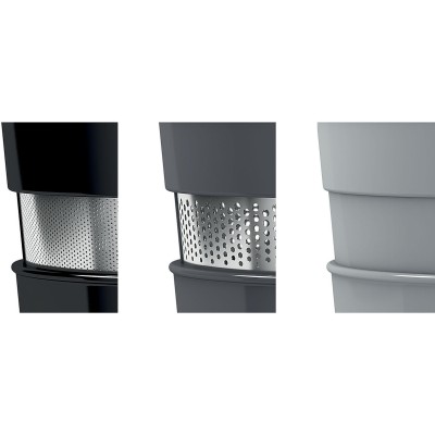 Bosch - MESM731M - Slow juicer, VitaExtract, 150 W, Svart, borstad rostfritt stål