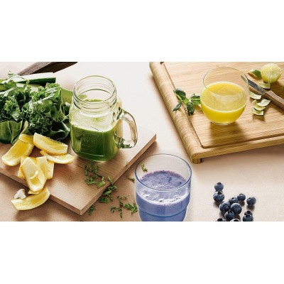 Bosch - MESM731M - Slow juicer, VitaExtract, 150 W, Svart, borstad rostfritt stål