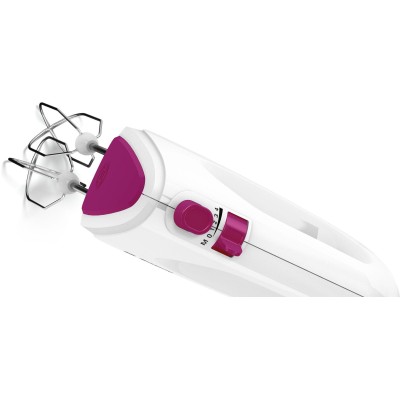 Bosch - MFQ2210P - Elvisp, CleverMixx FUN, 375 W, Vit, vild lila