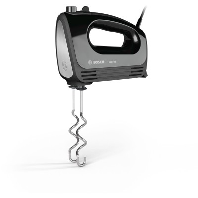 Bosch - MFQ2420B - Elvisp, CleverMixx, 400 W, Svart, borstad rostfritt stål