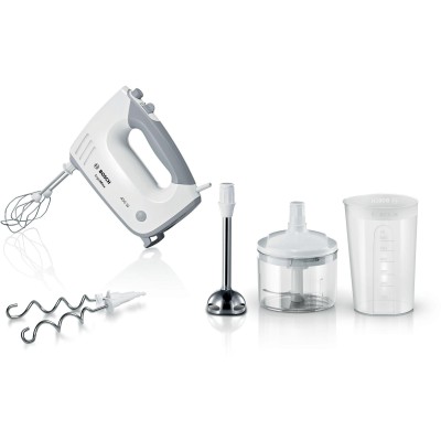 Bosch - MFQ36480 - Elvisp, ErgoMixx, 450 W, Vit, Fönstergrå