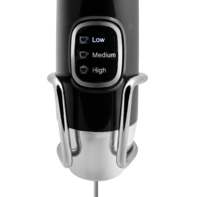 Champion - Mjölkskummare Visp Uppladdningsbar MS110 Svart - CHMS110