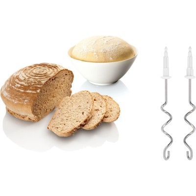 Bosch - MFQ36480 - Elvisp, ErgoMixx, 450 W, Vit, Fönstergrå