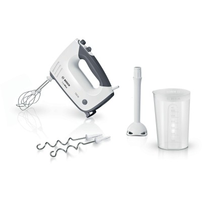 Bosch - MFQ37470 - Elvisp, ErgoMixx, 750 W, Vit, grå