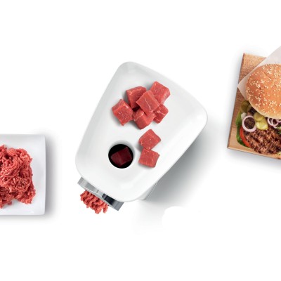 Bosch - MFW2500W - Köttkvarn, SmartPower, 1500 W, Vit, vit