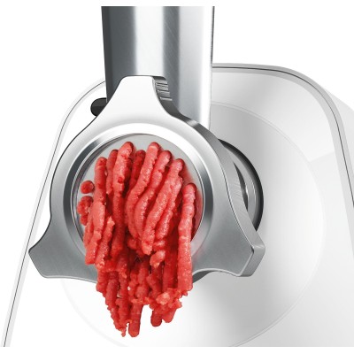 Bosch - MFW2510W - Köttkvarn, SmartPower, 1500 W, Vit, vit