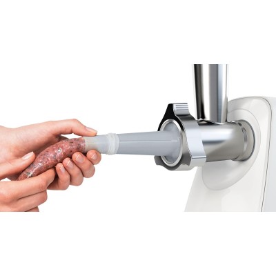 Bosch - MFW2515W - Köttkvarn, SmartPower, 1500 W, Vit, vit