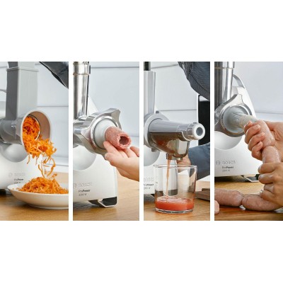 Bosch - MFW68660 - Köttkvarn, ProPower, 2200 W, Svart, krom