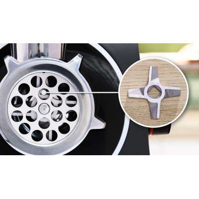 Bosch - MFWS440B - Serie 4, Köttkvarn, MultiPower, 1900 W, Svart, svart