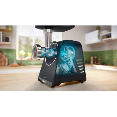 Bosch - MFWS450B - Serie 4, Köttkvarn, MultiPower, 1900 W, Svart, svart