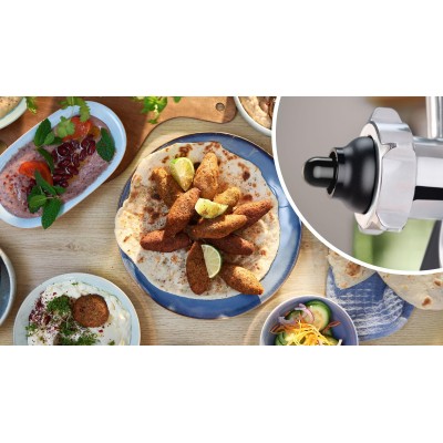 Bosch - MFWS640B - Serie 6, Köttkvarn, MultiPower, 2100 W, Svart, silver metalic