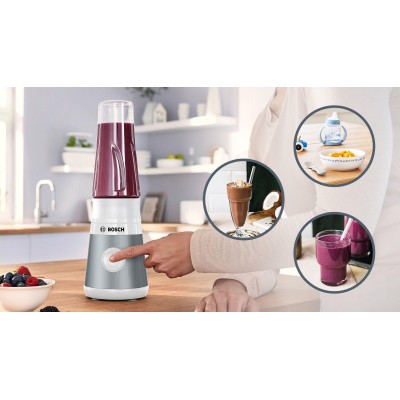 Bosch - MMB2111T - Serie 2, Blender, VitaPower, 450 W, Silver