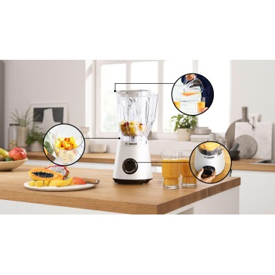 Bosch - MMB6141W - Serie 4, Blender, VitaPower, 1200 W, Vit