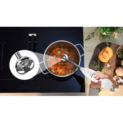 Bosch - MSM24100 - Stavmixer, CleverMixx, 400 W, Vit, Djupröd