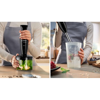 Bosch - MSM2620B - Stavmixer, CleverMixx, 600 W, Svart, antracit