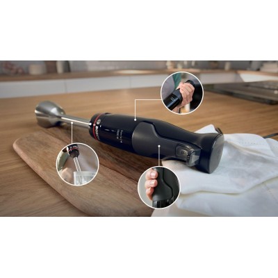 Bosch - MSM4B621 - Serie 4, Stavmixer, ErgoMaster, 1000 W, Svart, antracit